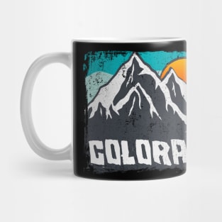 colorado day - retro vintage colorado design Mug